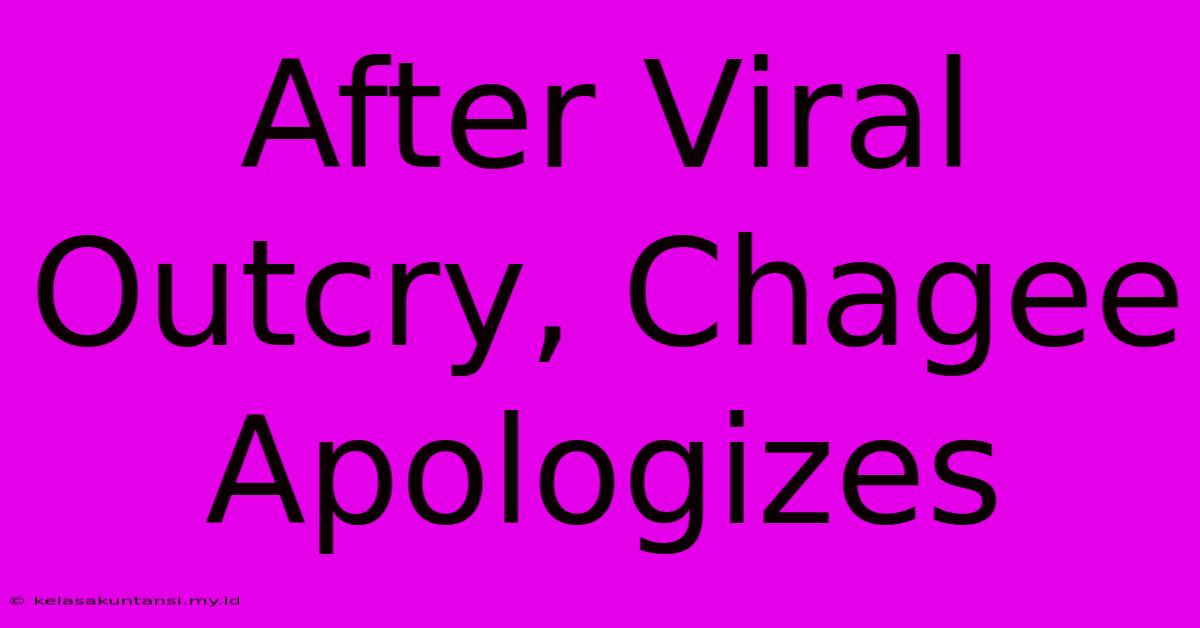 After Viral Outcry, Chagee Apologizes