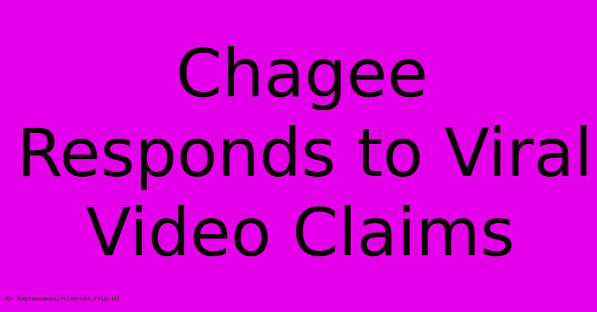 Chagee Responds To Viral Video Claims