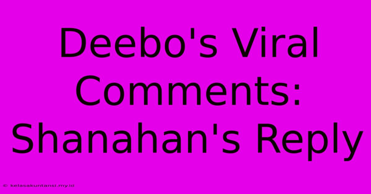 Deebo's Viral Comments: Shanahan's Reply