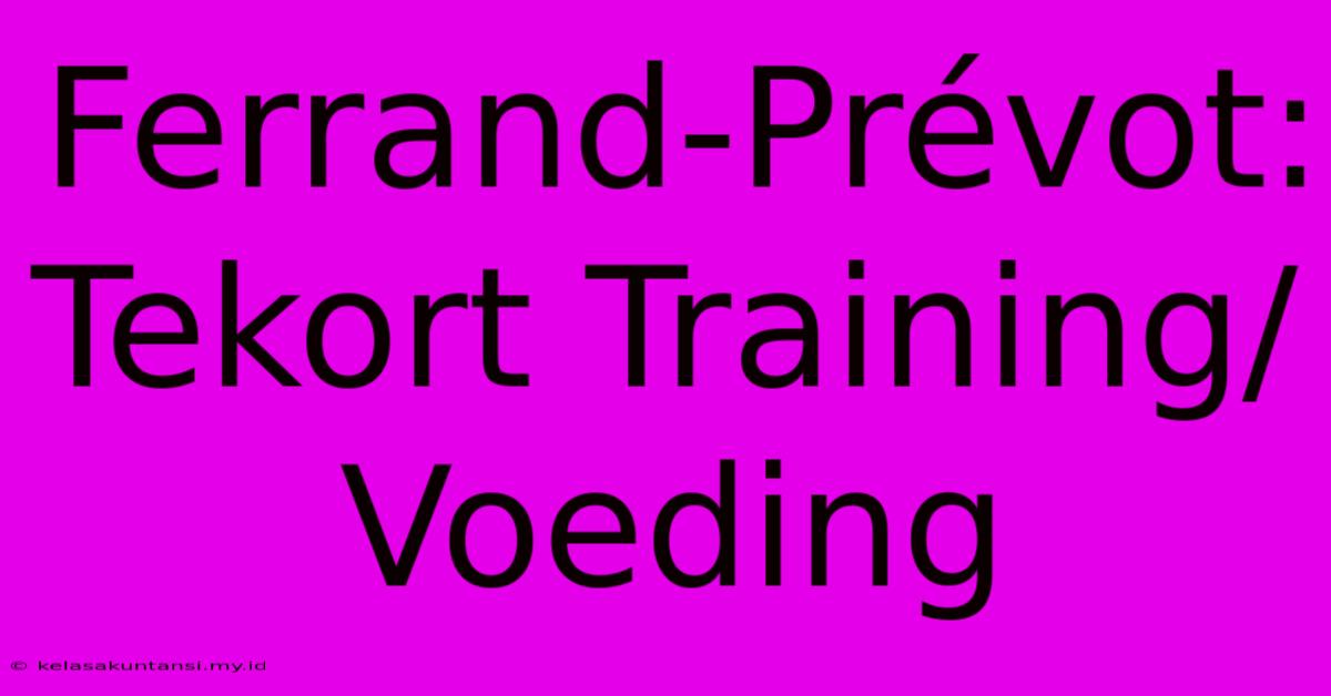 Ferrand-Prévot: Tekort Training/Voeding