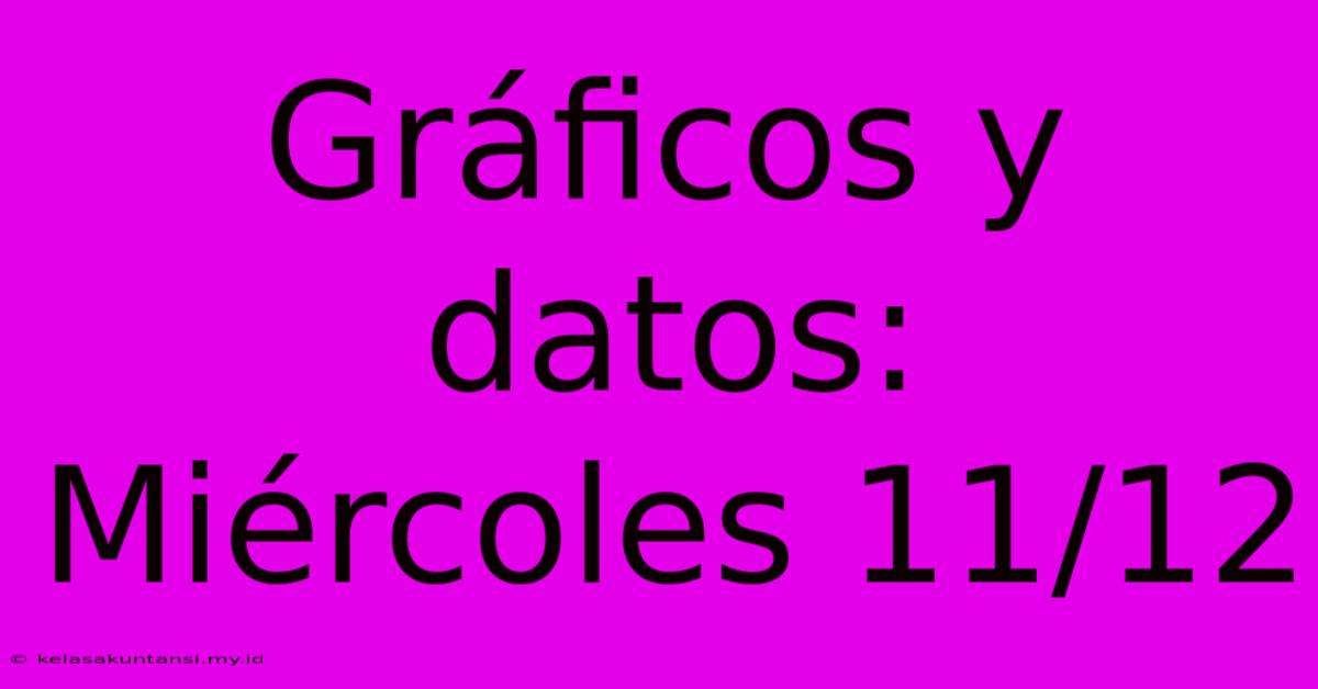 Gráficos Y Datos: Miércoles 11/12