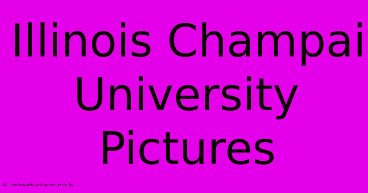 Illinois Champai University Pictures