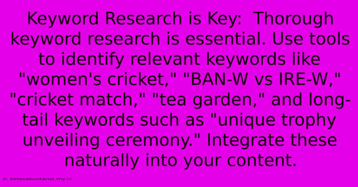 Keyword Research Is Key: Thorough Keyword Research Is Essential. Use Tools To Identify Relevant Keywords Like Keyword Research Is Key: Thorough Keyword Research Is Essential. Use Tools To Identify Relevant Keywords Like