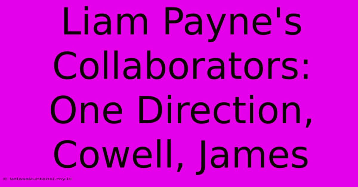 Liam Payne's Collaborators: One Direction, Cowell, James