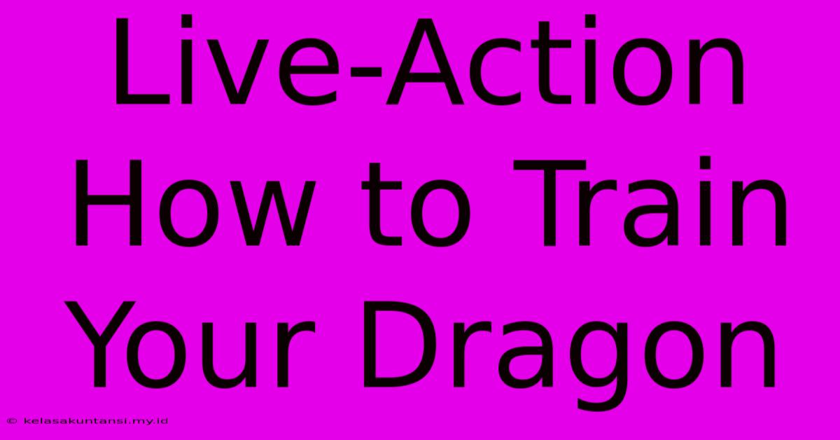 Live-Action How To Train Your Dragon