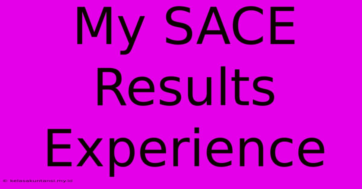 My SACE Results Experience