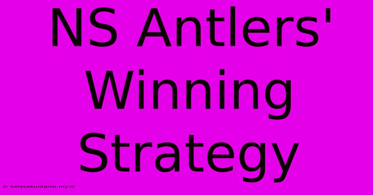 NS Antlers' Winning Strategy