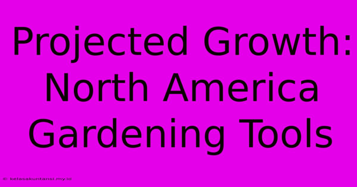 Projected Growth: North America Gardening Tools