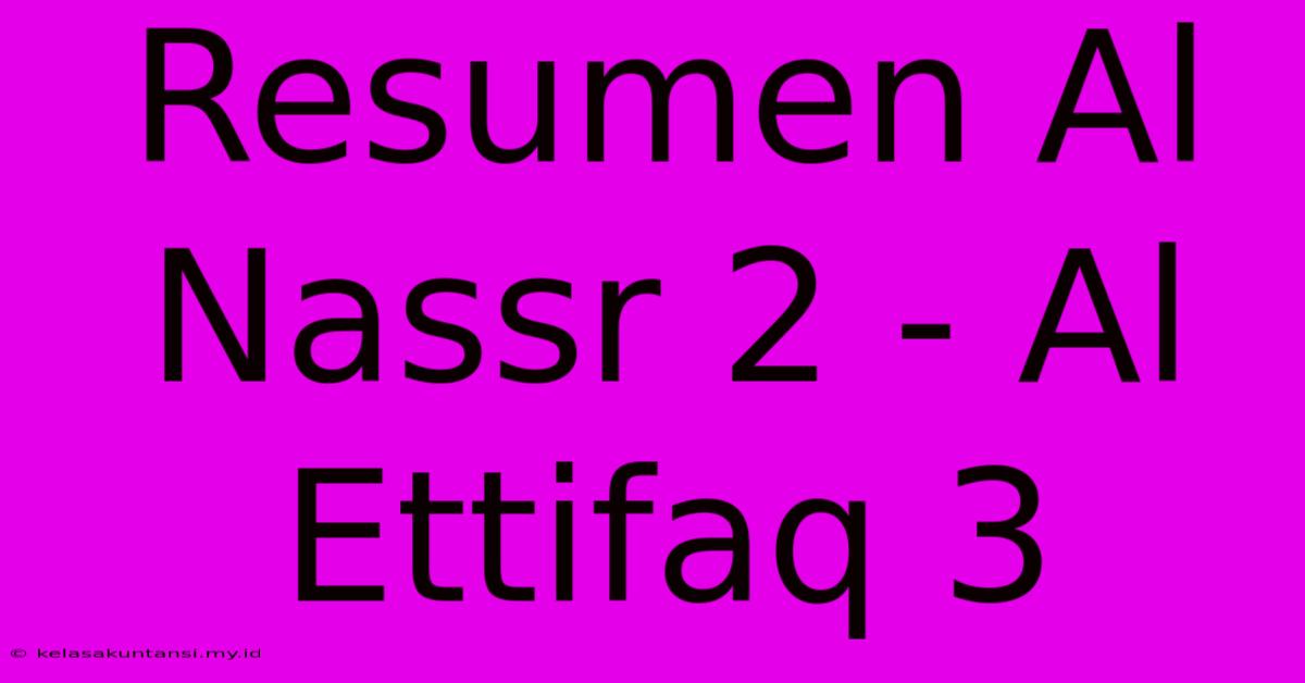 Resumen Al Nassr 2 - Al Ettifaq 3