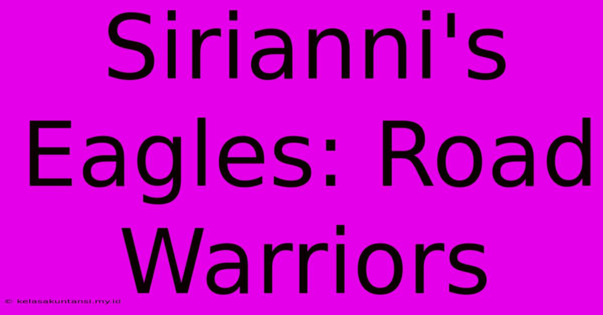 Sirianni's Eagles: Road Warriors