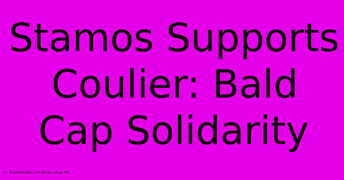 Stamos Supports Coulier: Bald Cap Solidarity